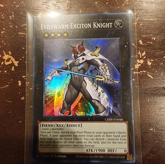 Evilswarm Exciton Knight [Super Rare] CRBR-EN048 photo