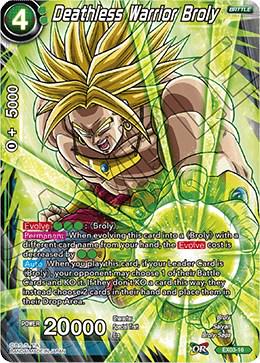 Deathless Warrior Broly EX03-16 Dragon Ball Super Expansion Set: Ultimate Box