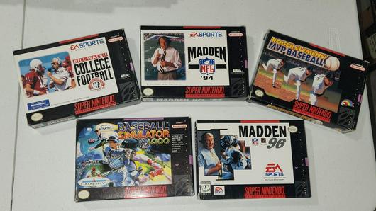 Super Nintendo Game Lot photo