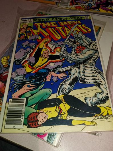 New Mutants [Newsstand] #6 (1983) photo