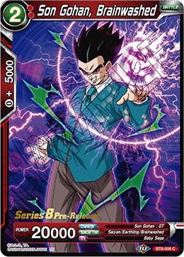 Son Gohan, Brainwashed BT8-006_PR Dragon Ball Super Malicious Machinations: Pre-Release Promos