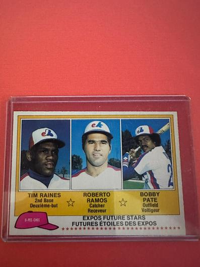 Expos Future Stars [Raines, Ramos, Pate] #479 photo