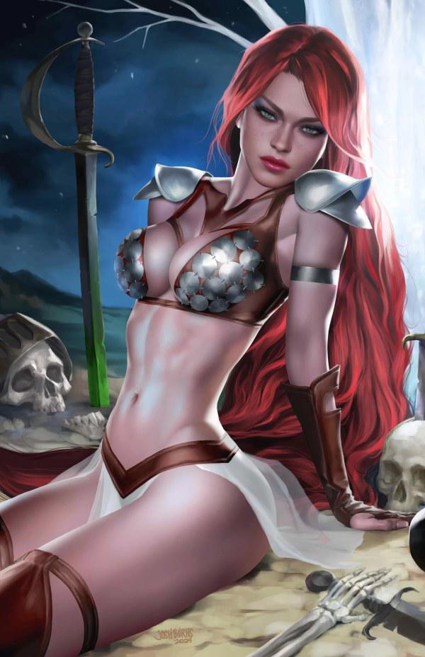 Red Sonja: Death and the Devil [Burns Virgin] #2 (2024) Comic Books Red Sonja: Death and the Devil