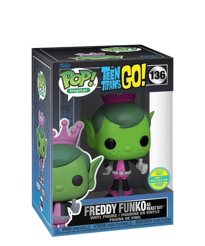 Freddy Funko as Beast Boy #136 Funko POP Digital