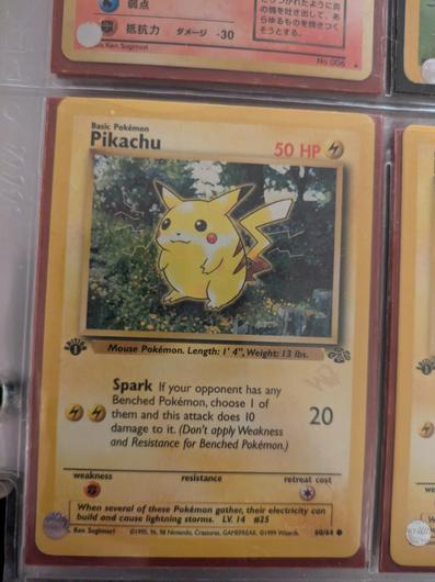 Pikachu [1st Edition] #60 photo