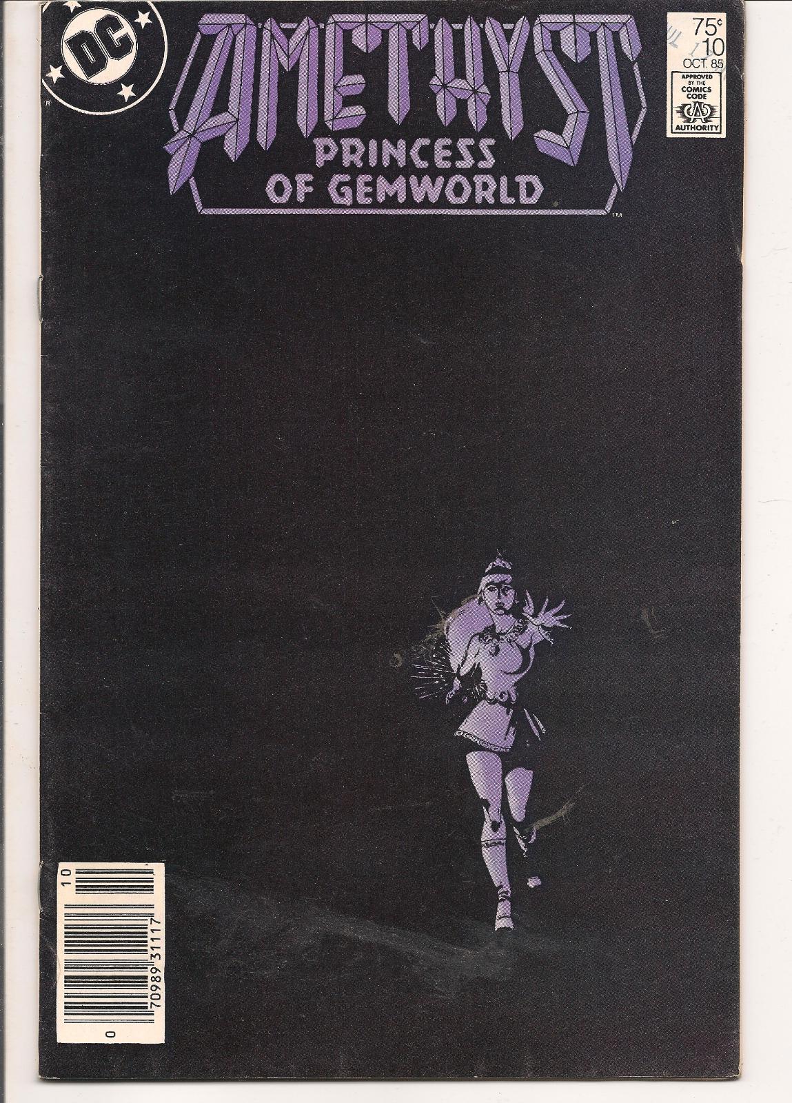 Amethyst, Princess Of Gemworld [Newsstand] #10 (1985) Comic Books Amethyst, Princess of Gemworld