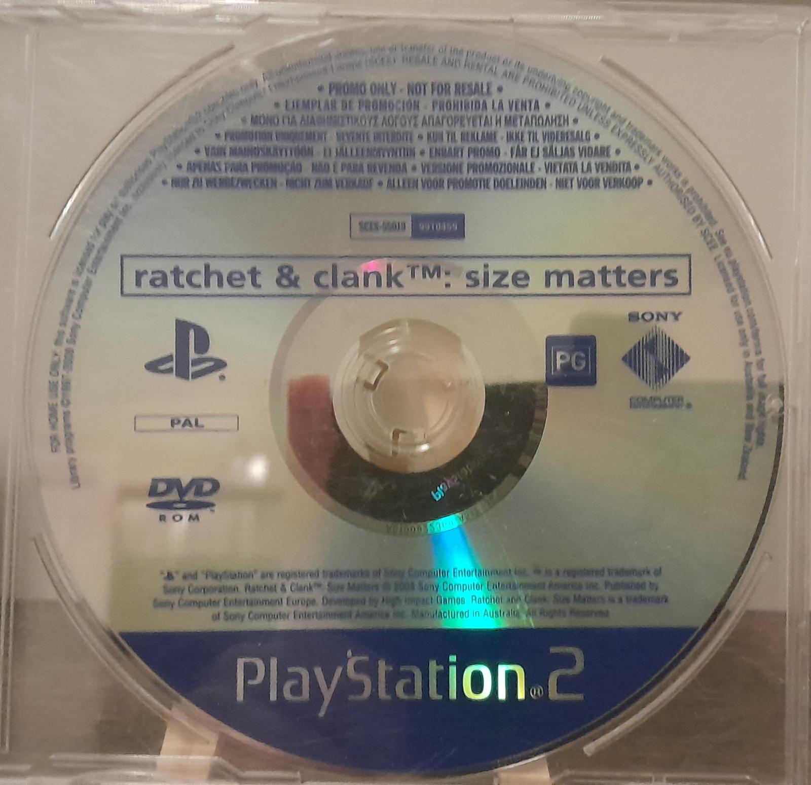 Ratchet & Clank: Size Matters [Promo Not For Resale] PAL Playstation 2