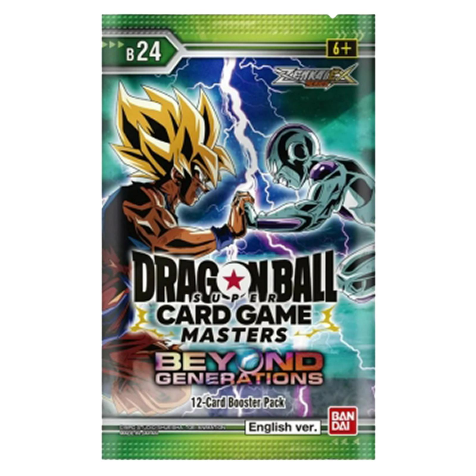 Beyond Generations Booster Pack  Dragon Ball Super Beyond Generations