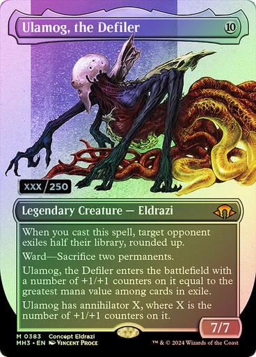 Ulamog, The Defiler [Serialized] #383 Magic Modern Horizons 3