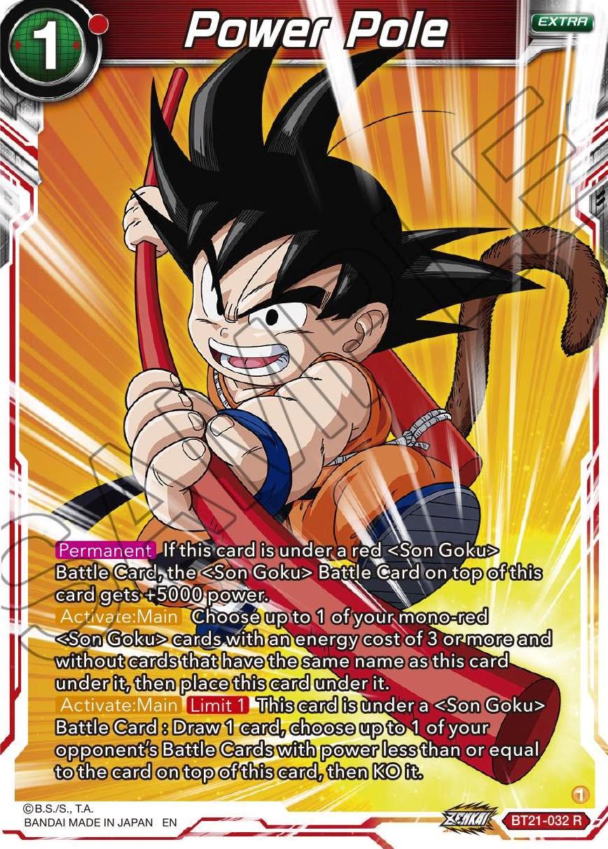 Power Pole BT21-032 Dragon Ball Super Wild Resurgence