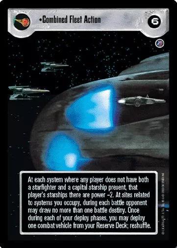 Combined Fleet Action [Limited] Star Wars CCG Death Star II