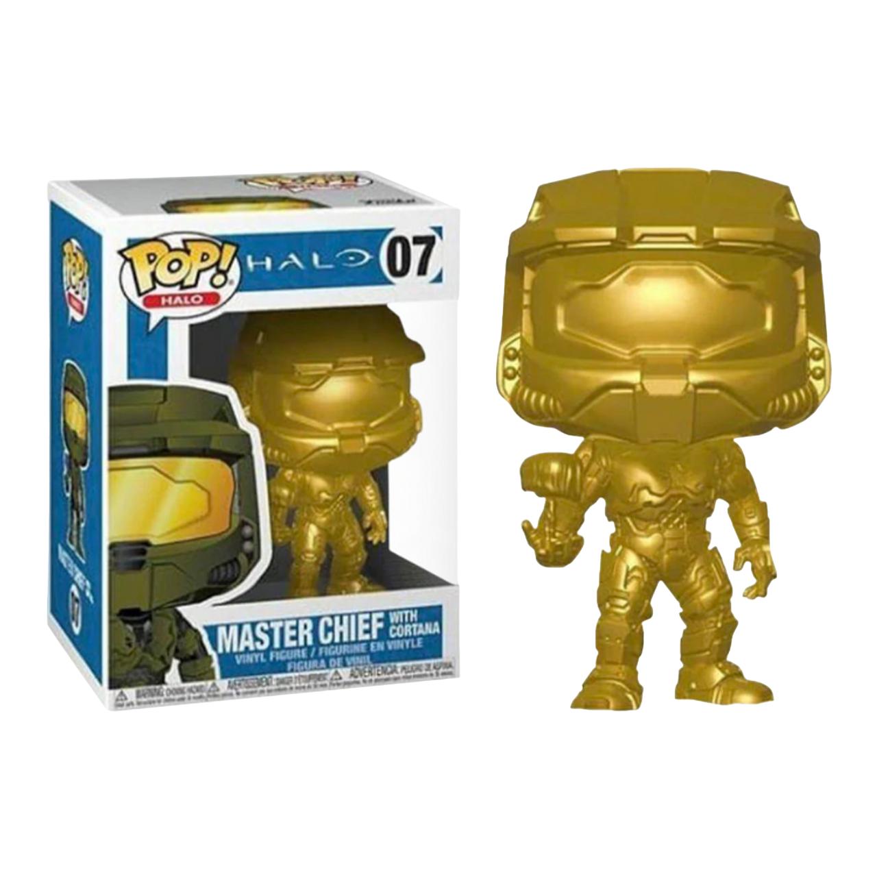 Master Chief with Cortana [Gold] #7 Funko POP Halo