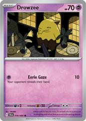 Drowzee #16 Pokemon Shrouded Fable Prices