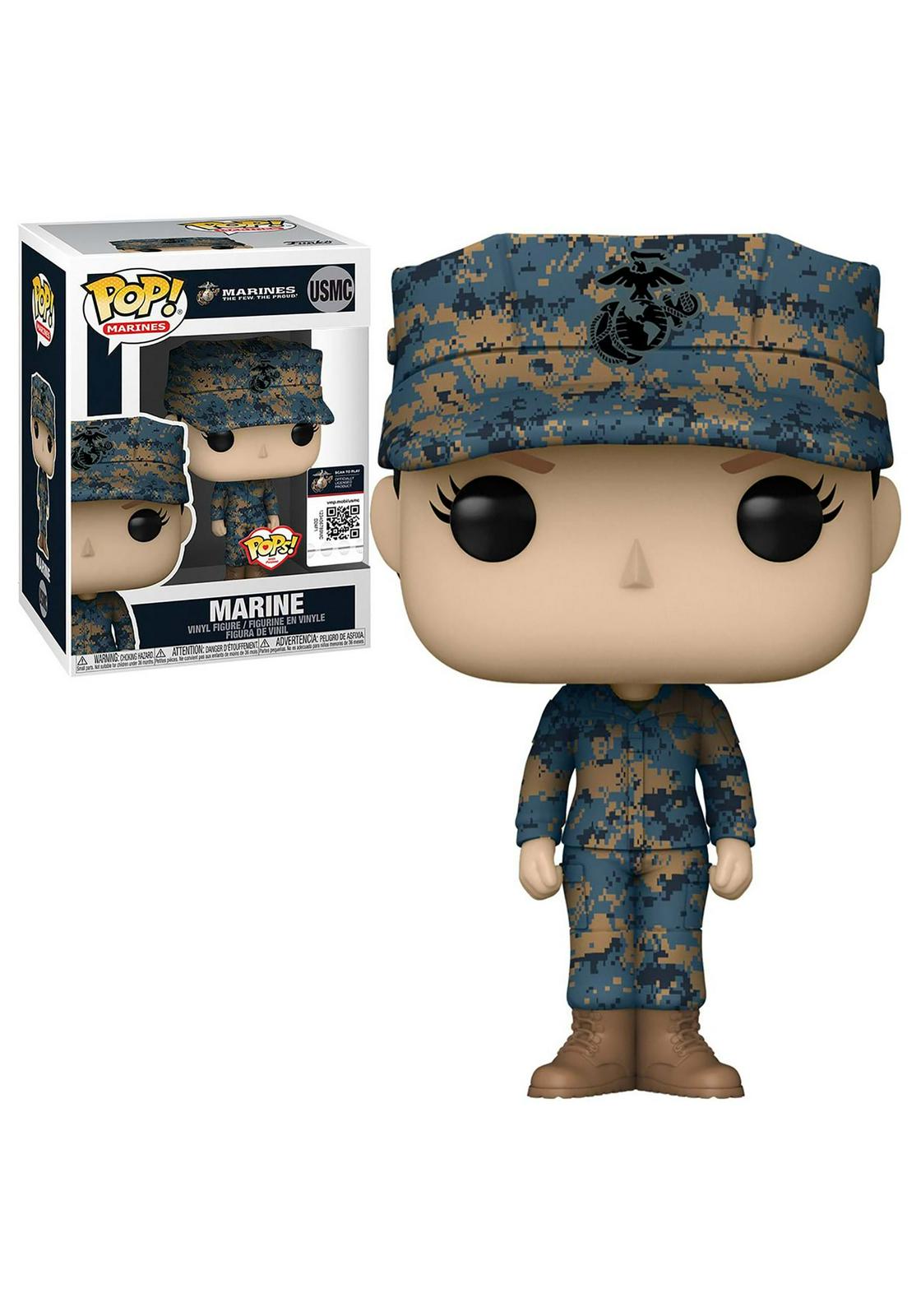 Marine Caucasian Female Funko POP Marines