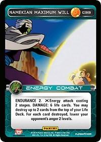 Namekian Maximum Will C33 Dragon Ball Z Premier Set