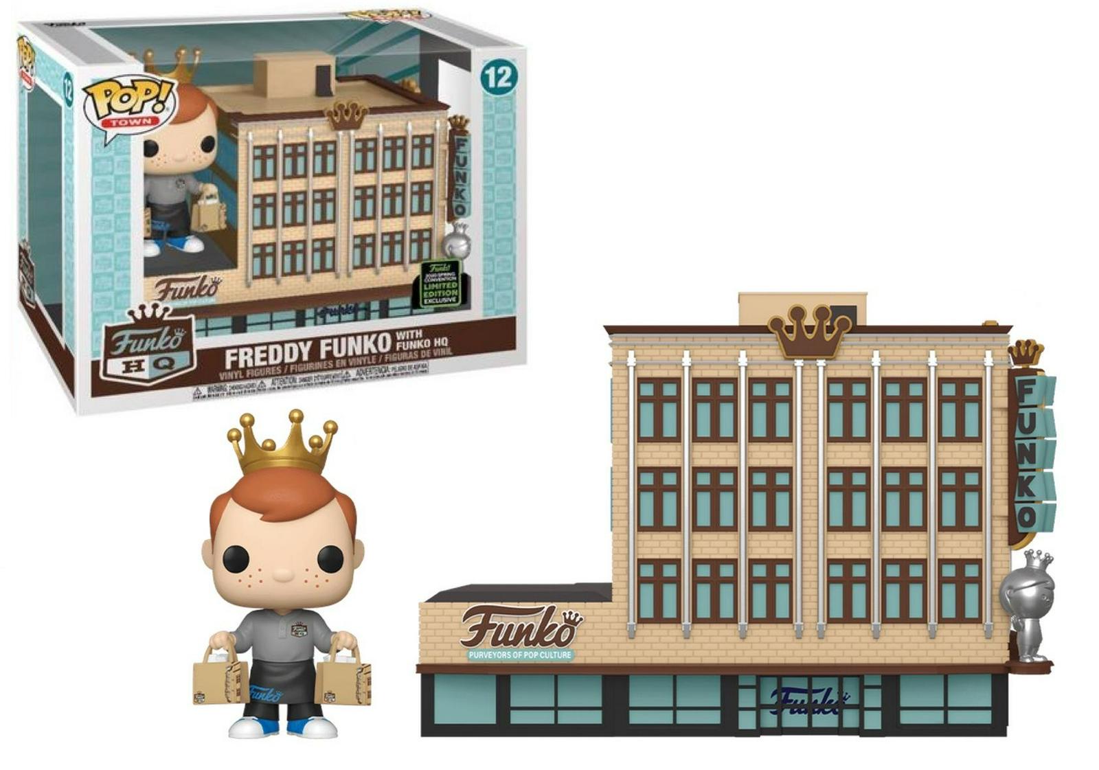 Freddy Funko with Funko HQ #12 Funko POP Town