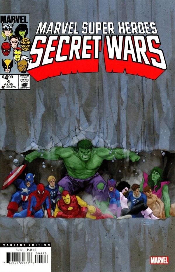 Marvel Super Heroes: Secret Wars [Facsimile Noto] #4 (2024) Comic Books Marvel Super Heroes Secret Wars Facsimile Edition