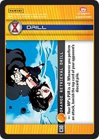 Orange Retrieval Drill [Foil] C30 Dragon Ball Z Evolution