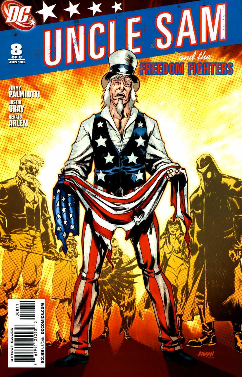 Uncle Sam and the Freedom Fighters #8 (2008) Comic Books Uncle Sam And The Freedom Fighters