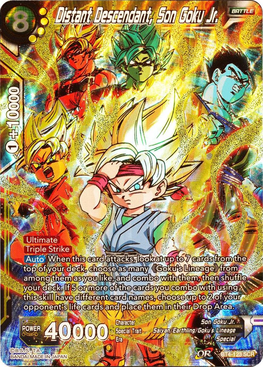 Distant Descendant, Son Goku Jr. BT4-123 Dragon Ball Super Colossal Warfare