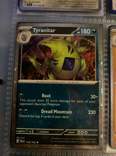 Tyranitar [Cosmos Holo] #135 photo