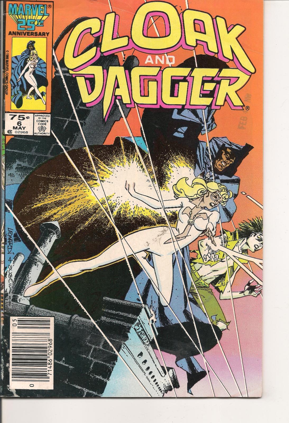 Cloak And Dagger [Newsstand] #6 (1986) Comic Books Cloak and Dagger