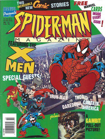 Spider-Man Magazine #10 (1995) Comic Books Spider-Man Magazine