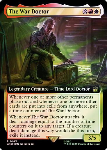 The War Doctor [Foil] #1043 Magic Doctor Who