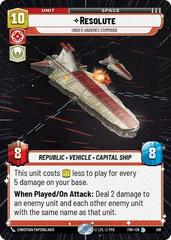 Resolute - Under Anakin's Command [Hyperspace Foil] #418 Star Wars Unlimited: Twilight of the Republic Prices