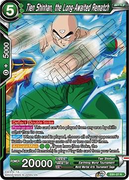 Tien Shinhan, the Long-Awaited Rematch EB1-27 Dragon Ball Super Battle Evolution Booster