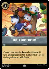 Duck for Cover! [Foil] #198 Lorcana Shimmering Skies Prices