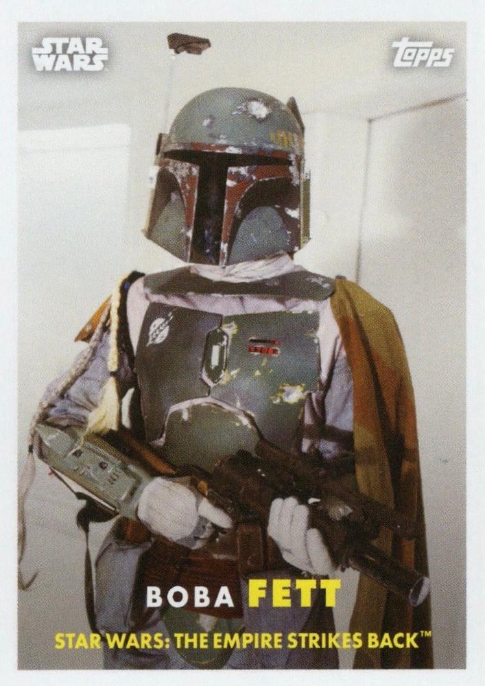 Boba Fett #72 Star Wars 2024 Topps Throwback Thursday