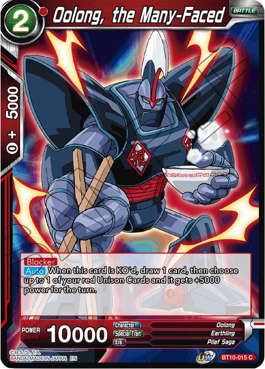 Oolong, the Many-Faced [Foil] BT10-015 Dragon Ball Super Rise of the Unison Warrior