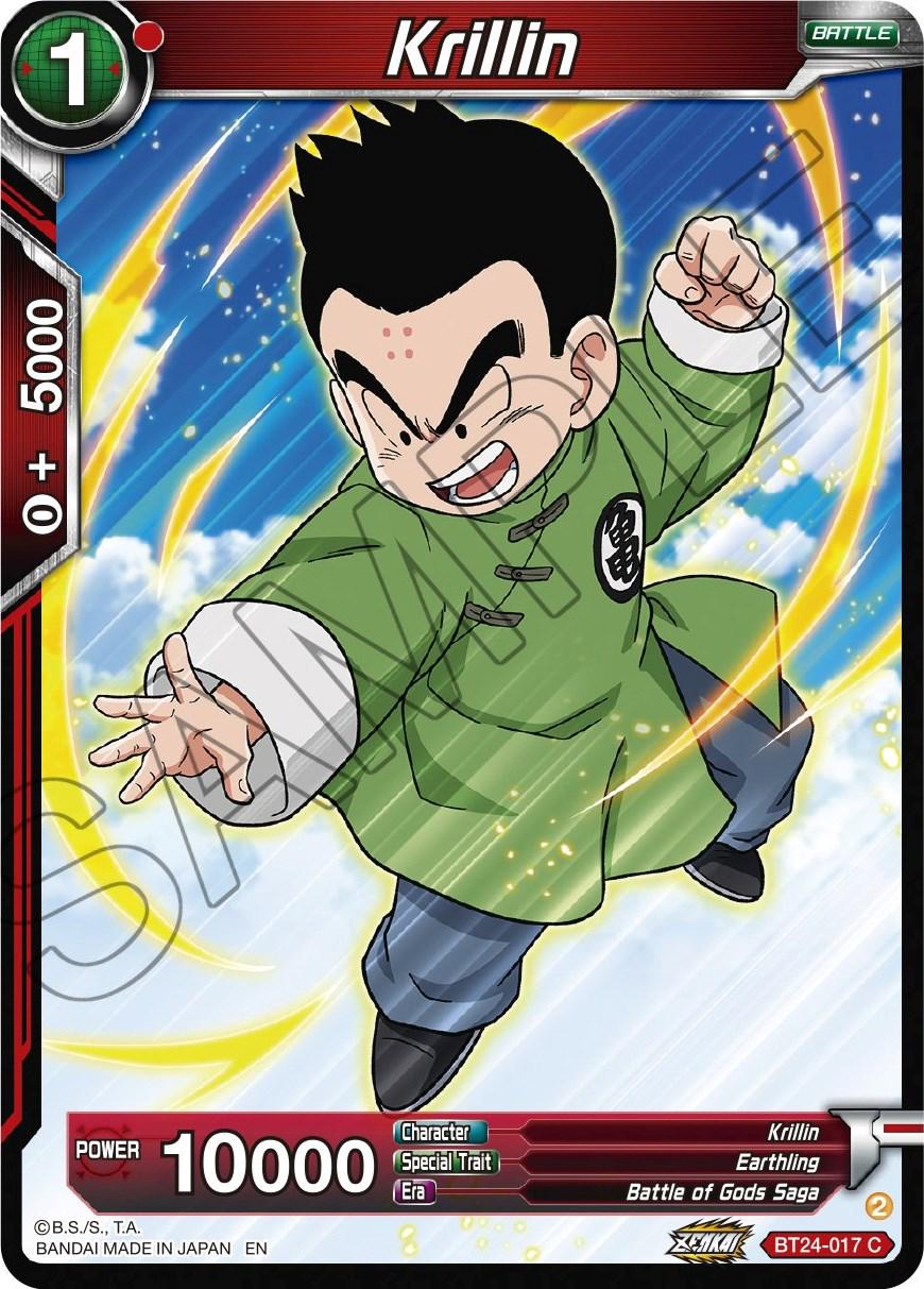 Krillin [Foil] BT24-017 Dragon Ball Super Beyond Generations