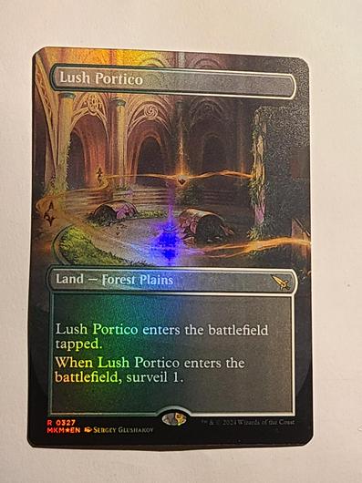 Lush Portico [Borderless Foil] #327 photo