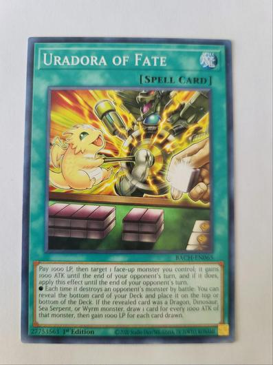 Uradora of Fate [1st Edition] BACH-EN065 photo