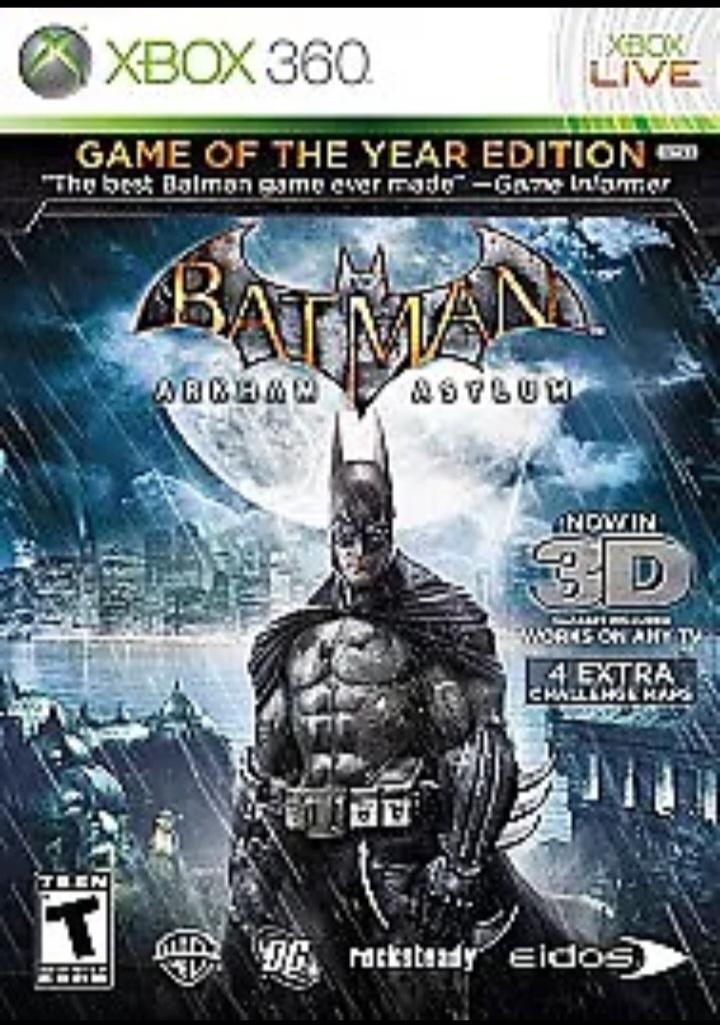 Batman: Arkham Asylum [Game of the Year] Xbox 360