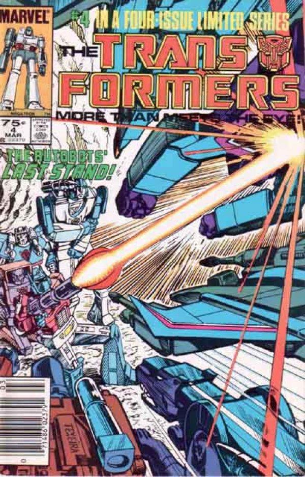 The Transformers [Jewelers] #4 (1985) Comic Books Transformers