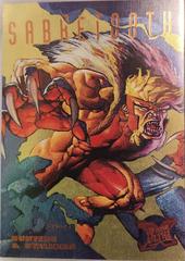 Sabretooth [Gold] #6 Marvel 1995 Ultra X-Men Hunters Stalkers Prices