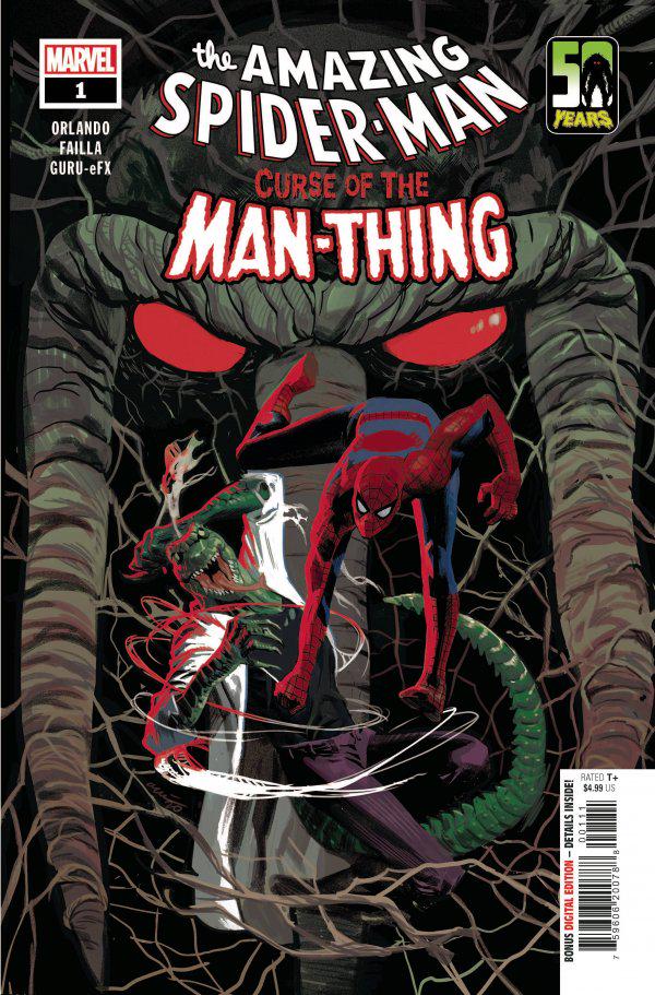 Spider-Man: Curse of the Man-Thing #1 (2021) Comic Books Curse of the Man-Thing