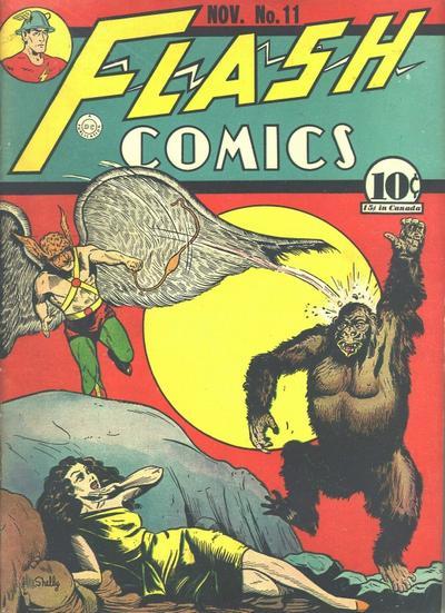 Flash Comics #11 (1940) Comic Books Flash Comics