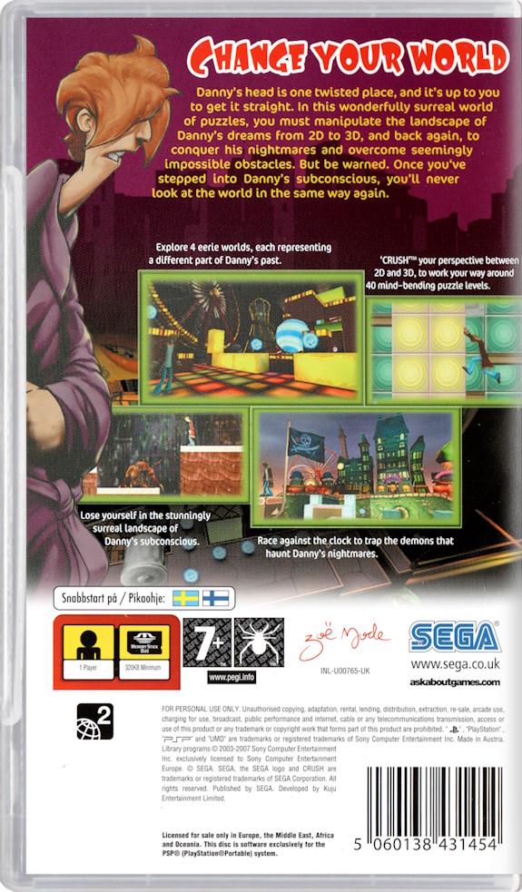 Crush PSP - Jeux Vidéo | Rakuten