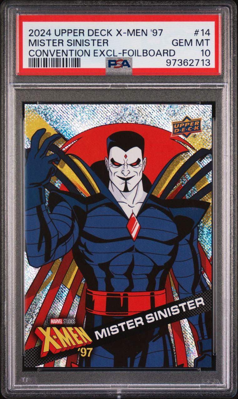 Mister Sinister [Silver Foilboard] #14 2024 Upper Deck X-Men '97 SDCC