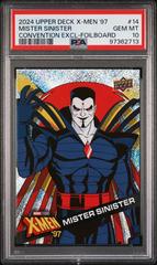 Mister Sinister [Silver Foilboard] #14 2024 Upper Deck X-Men '97 SDCC Prices