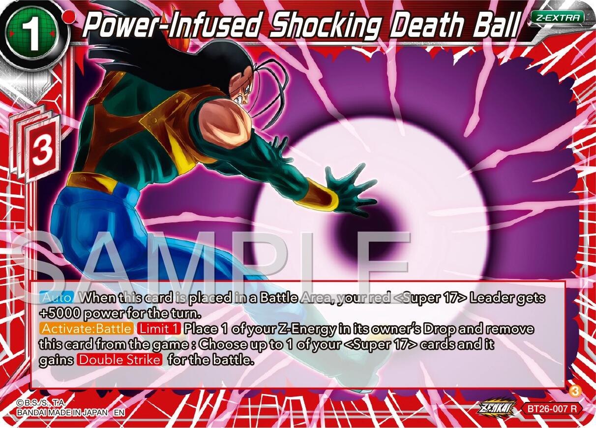 Power-Infused Shocking Death Ball [Foil] BT26-007 Dragon Ball Super Ultimate Advent