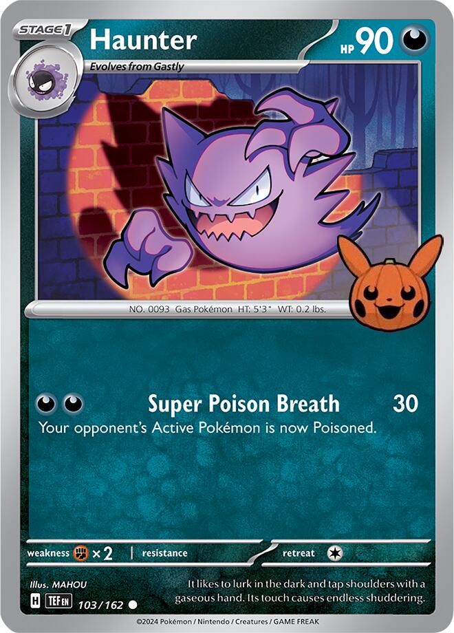 Haunter #103 Pokemon Trick or Trade 2024