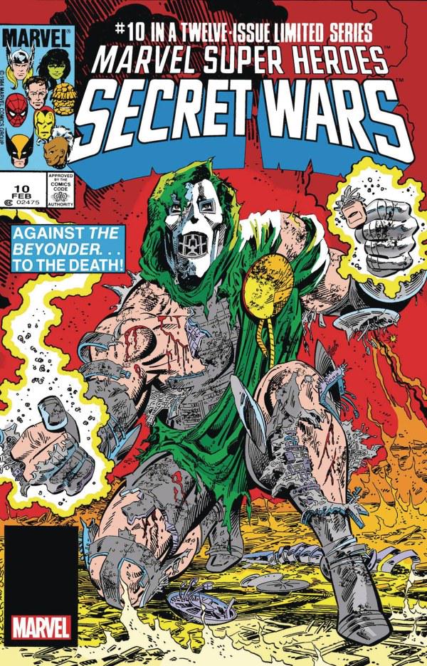 Marvel Super Heroes: Secret Wars [Facsimile Foil] #10 (2024) Comic Books Marvel Super Heroes Secret Wars Facsimile Edition