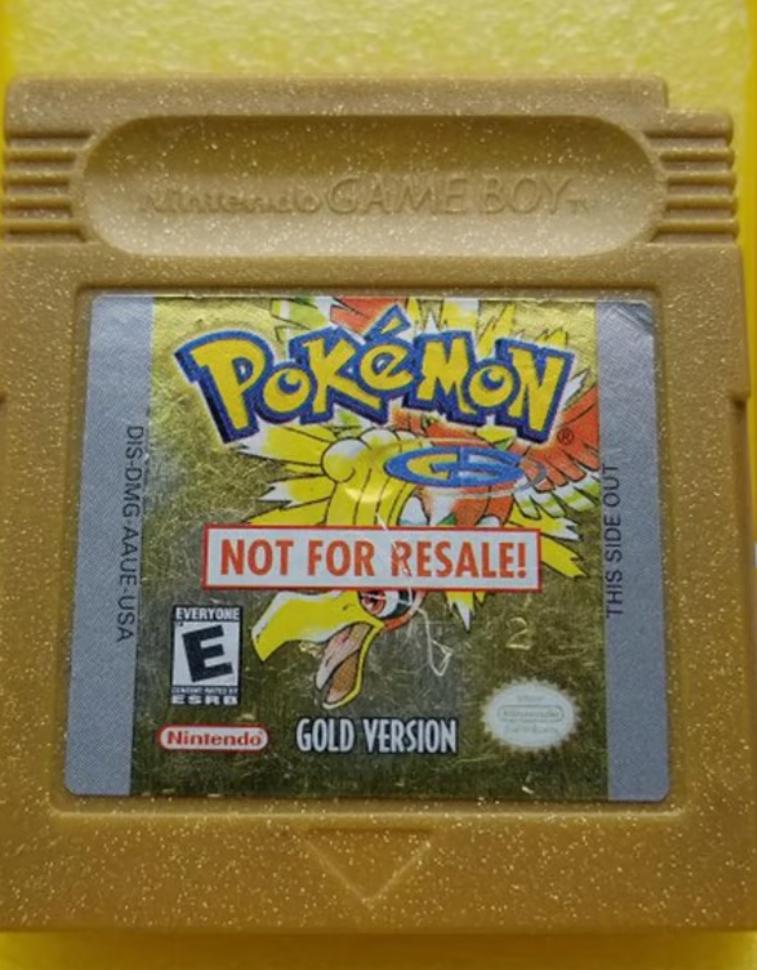 Pokemon Gold [Not For Resale] GameBoy Color