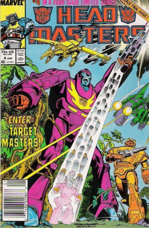 The Transformers: Headmasters [Newsstand] #4 (1988) Comic Books The Transformers: Headmasters