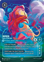 Mufasa - Ruler of Pride Rock #217 Lorcana Shimmering Skies Prices